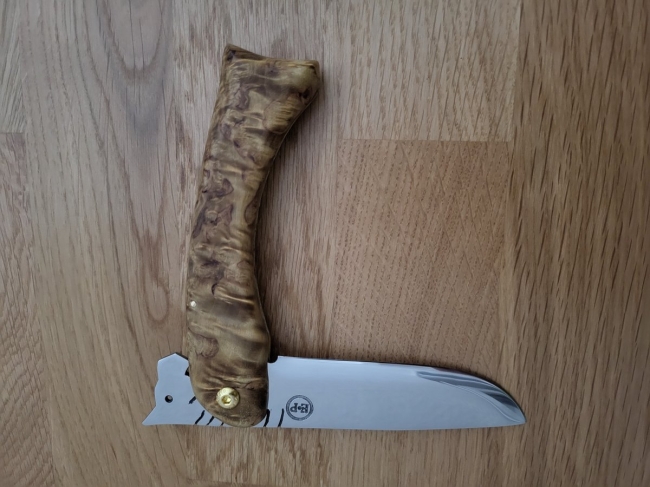 Pliant Cheval manche monobloc